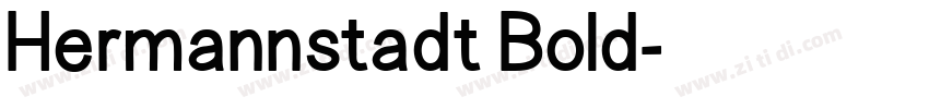 Hermannstadt Bold字体转换